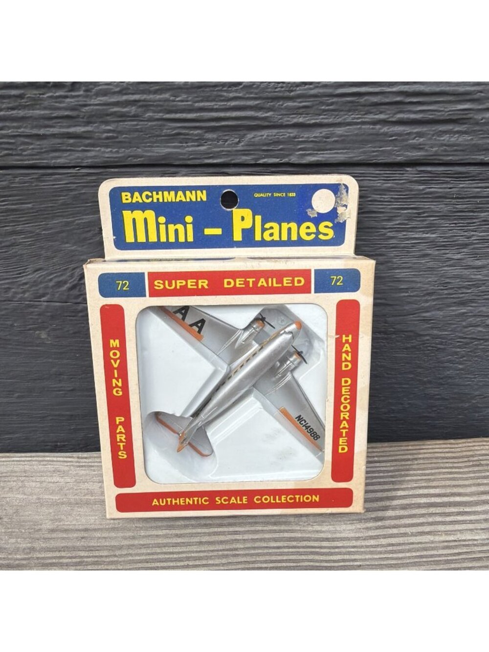 Bachmann Mini-Planes Douglas DC-3 #72 New In Box